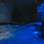 O temps suspendu sauna et jacuzzi